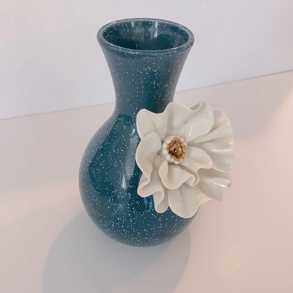 Anthropologie Gilded Bloom Vase - Picture 2 of 6